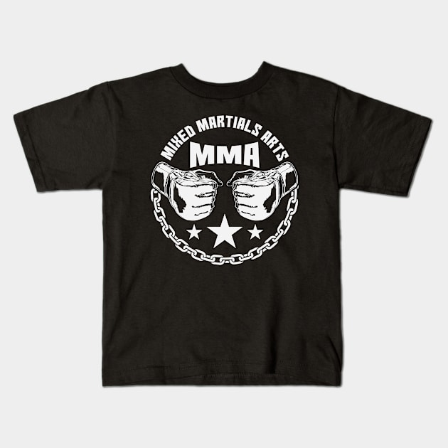 Mixed Martial Arts MMA Kids T-Shirt by dieEinsteiger